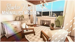 No Gamepass Minimalist Modern Budget One Story House I Build and Tour - iTapixca Builds