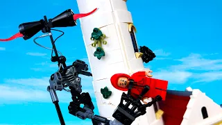 Siren Head Attack 🔴 LEGO Horror Short Film 💀 Stop Motion Animation