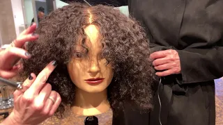 HAIR TUTORIAL: How-To Cut A Perfect Fringe On Curly Hair