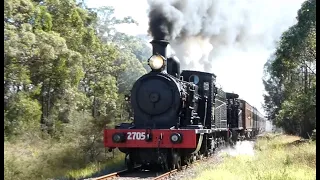 Australian Trains - Steam Locomotives in Action, 2019 Review.