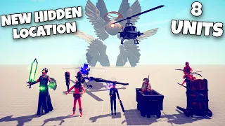 ALL 8 NEW HIDDEN UNITS SECRET LOCATION 2022 - Totally Accurate Battle Simulator TABS