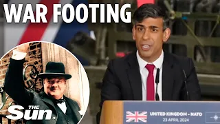 We’re on a war footing,’ Rishi Sunak unveils £75bn defence boost to combat Russia, Iran & China