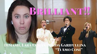 Dimash Kudaibergen, Lara Fabian & Aida Garifullina  "Ti amo cosi" (Reaction Video)