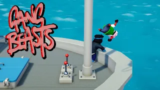 Cleaning The Deck - GANG BEASTS [Melee] PS5 Gameplay