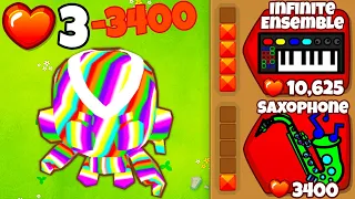 Buying OVERPOWERED Towers With LIVES! | Money = Lives in BTD 6