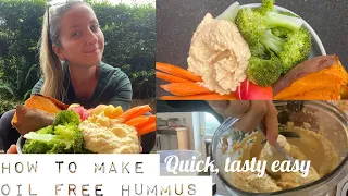 The best oil free hummus recipe
