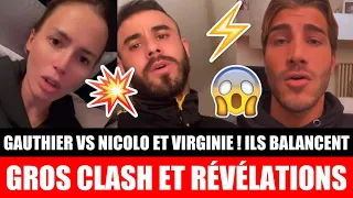 GAUTHIER EL HIMER VS NICOLO ET VIRGINIE : GROS CLASH ET RÉVÉLATIONS : RAPHAEL, MAXIME, ÉPREUVES ! 💥😱