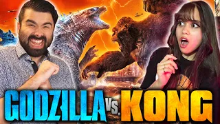 GODZILLA VS. KONG (2021) MOVIE REACTION FIRST TIME WATCHING!