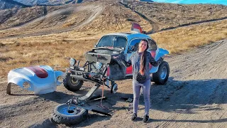 CASUALLY Breaking BAJA BUGS nbd 🤷‍♀️💃