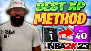 HOW TO LEVEL UP FAST IN NBA 2K23!! | BEST REP METHOD TO HIT LEVEL 40 FAST IN SEASON 2!!