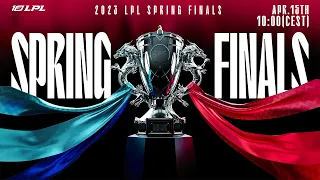 JDG VS. BLG | LPL Spring Finals (2023)