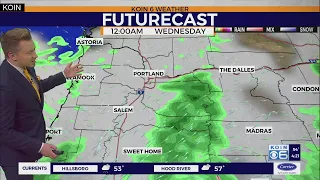 Drier skies expected Wednesday over Portland