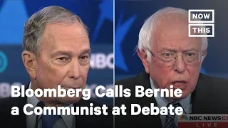 Bloomberg Called Bernie a Communist at the Nevada Debate | NowThis