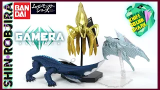 Bandai Movie Monster Series: Gamera Rebirth - Zigra, Viras & Guiron | Triple Review