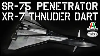 Italeri / Tester SR-75 Penetrator SR-7 Thunderbird ( 1/72 scale) build