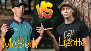 Lizotte vs McBeth (THE ULTIMATE 9 HOLE CHALLENGE!!)