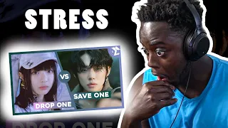 KPOP GAME ULTIMATE! SAVE ONE DROP ONE - KPOP SONGS [VERY HARD] 32 ROUNDS | REACTION