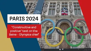 Test on the Seine for Paris Olympics in 2024, athletes will arrive on boats following the route