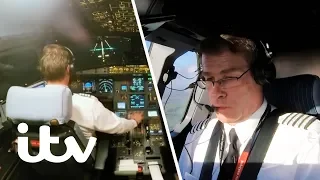 Struggling to Land in Extreme Crosswinds! | EasyJet: Inside The Cockpit | ITV