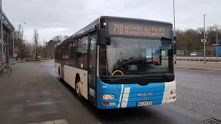 [Sound] MAN A20 Lion's City Ü NÜ323 - KVG Braunschweig Wagen 0910