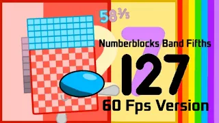 Numberblocks Band Fifths 127 (60 Fps)