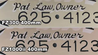 #fz300  vs #fz1000ii  which one has the sharper lens?