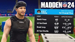 MADDEN 24 Superstar Mode! We had the #1 Ranked Combine! Ep.1