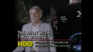 The Man with Two Brains Promo (HBO, 1984)