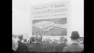 Groundbreaking Ceremony For Sanger-Harris Store At Plymouth Park In Irving - April 1962 (Silent)