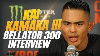 Kai Kamaka III reveals what Henry Corrales said to him at the end of their Bellator 300 fight