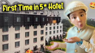 Village Kids First Time in 5 Star Hotel🏨