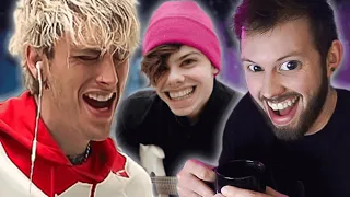 Newova REACTS To "Champagne Supernova (Cover) - MGK & YungBlud" | British People Are My Favorite