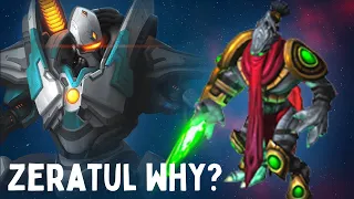 WHEN YOU GO FULL GREED AS ZERATUL - Weekly Brawl [Starcraft 2 Direct Strike]