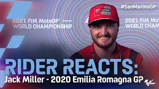 Rider Reacts: Jack Miller and a freak incident in Misano