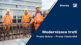 Modernizace trati | 🧱 Praha-Bubny – Praha-Výstaviště