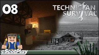 Technicians’ Survival 2 w/ cScot : Ep 08 – Mining Expedition with Kitsu’s Forgecraft