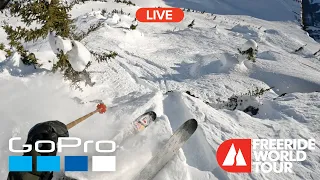 GoPro LIVE: Freeride World Tour 2023 | Kicking Horse Golden BC