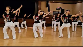 最炫民族風 (健康操/廣場舞) The Hottest Ethnic Trend (Chinese Aerobics/Cardio Exercise)