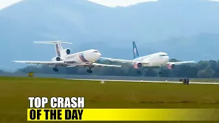 Two Planes Try to Land on One Runway