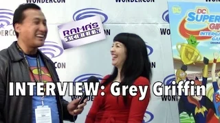 My 'DC SUPER HERO GIRLS: INTERGALACTIC GAMES' WonderCon Red Carpet Interview with Grey Griffin