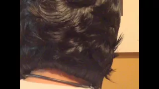 Invisible Hairline Layered Bob Quickweave