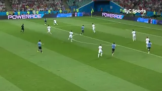 resumen de Uruguay vs portugal octavos de final del mundial 2018