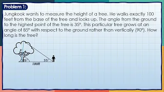 WEEK 8: SOLVING PROBLEMS INVOLVING OBLIQUE TRIANGLES | LAWS OF SINES AND COSINES