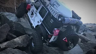 Axial SCX10 II Jeep JK Wrangler Rubicon Rock Crawling_#