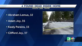 Fentanyl possible cause of death for 4 people inside Tahoe home