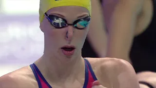REPEATED Women's 100m Backstroke Final EC Budapest 2021