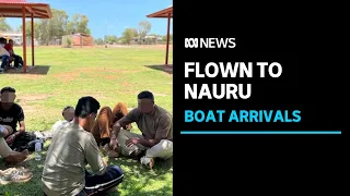 Group of asylum seekers flown to Nauru after arriving by boat | ABC News