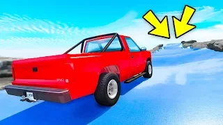 ЭТО НЕВОЗМОЖНО! ПОДЪЕМ НА ОГРОМНУЮ ЛЕДЯНУЮ ГОРУ СМЕРТИ В BeamNG.drive