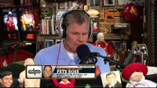 Pete Rose on The Dan Patrick Show 7/25/13