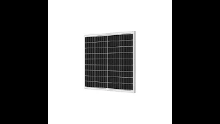 Panou solar Policristalin de 50W cu regulator 10Ah pentru Garduri electrice - video prezentare